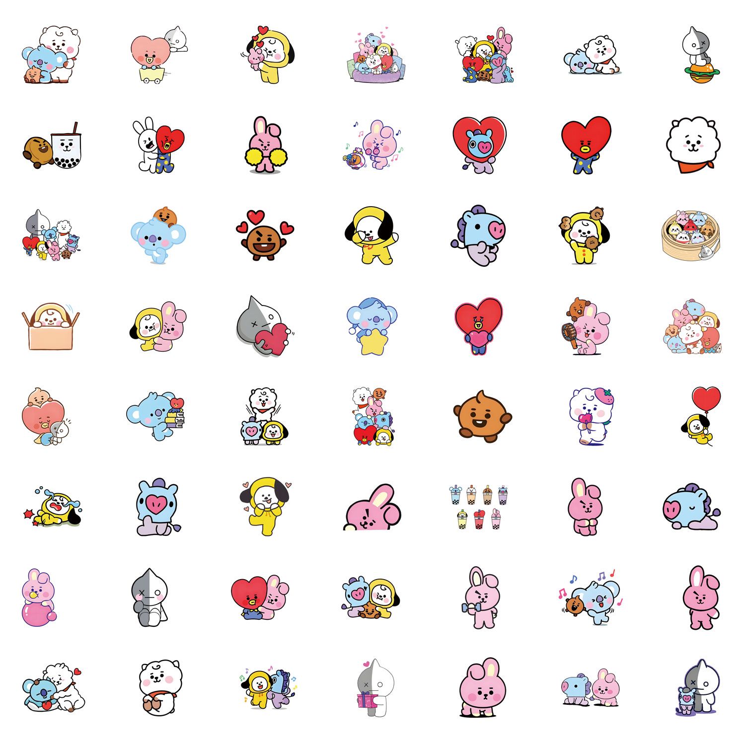 BT21 Anime Merchandise Cartoon - Anime Merchandise Mugs recension och pris